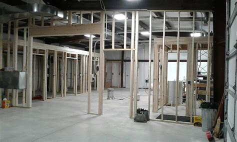 wood or metal framing a house|metal building interior wall finishing.